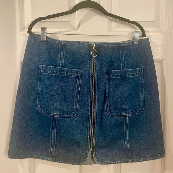Denim Mini Skirt - Picture 3 of 3